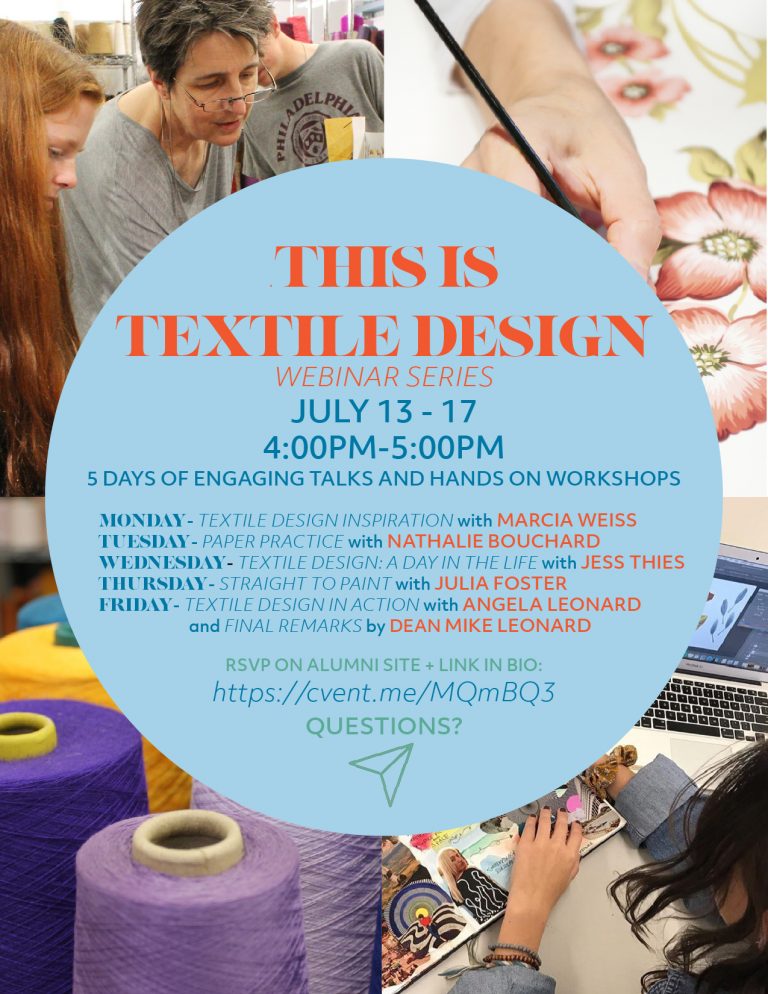 This is Textile Design Seminar Series Aspire