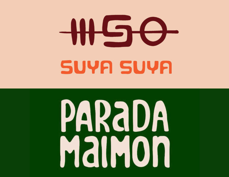 Logo for Suya Suya and Logo for Parada Maimon